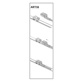 Stergator parbriz pasager FIAT DUCATO (New) 07/2006➝  COD:ART38 22" - - Roveli