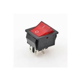 Buton electric rosu  12V Cod:SLI02 - - Roveli
