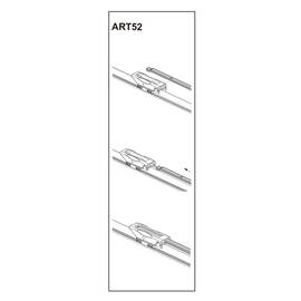 Stergator parbriz sofer MINI Clubman (R55) 05/2012➝ COD:ART52 19" - - Roveli