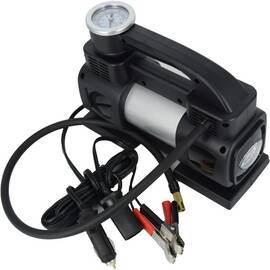 Compresor aer 2 pistoane 12V PREMIUM cu manometru. COD: 1303 - - Roveli