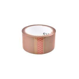 Banda scotch culoare  Maro 50mmx50m  Cod:DISBY15 - - Roveli