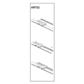 Stergator parbriz pasager DACIA Logan II LS8 (NEW) 03/2015 - 2021 COD:ART52 19" - - Roveli