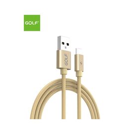 Cablu USB Micro fast charge auriu Golf GC76M - - Roveli