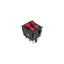 Buton dublu led on/off  Cod:SH2212-4P - - Roveli