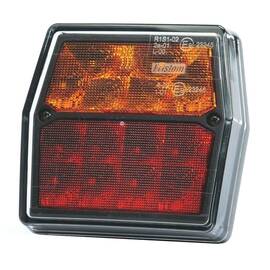 Lampa spate 99,6x93, 4 functii, iluminare numar, LED, cablu, FT-222T LED Fristom - - Roveli