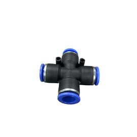 Racord tip Cruce plastic 8mm - - Roveli