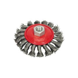 Perie Circulara Din Sârmă cu Toroane 100mm Cod:06977 - - Roveli