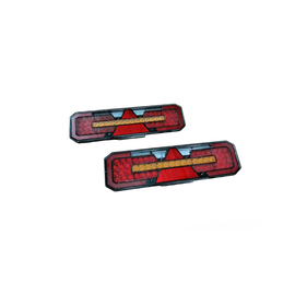 Lampa Stop SMD COD: 2208 cu semnalizare dinamica Voltaj: 12V-24V 110 SMD - Stanga 2208AL - - Roveli