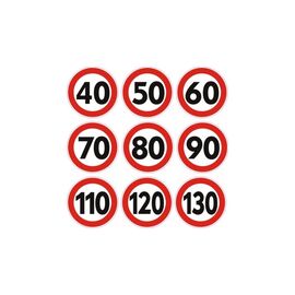 Abtibild limita viteza camion - 50 - - Roveli