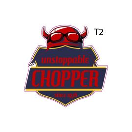 Abtibild "CHOPPER " Cod:TAG 073 / T2 - - Roveli
