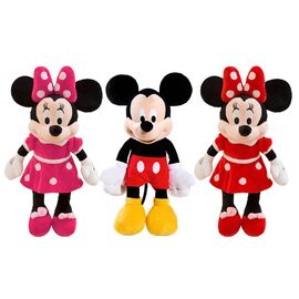 Roveli - Jucarie Mickey Mouse/Minnie de plus, 3 modele, 70 cm-