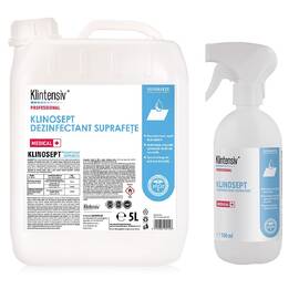 Dezinfectant rapid pentru suprafete RTU - pe baza de acool 1 L KLINOSEPT - - Roveli