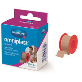 Plasture adeziv pe suport textil Omniplast - - Roveli