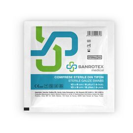 ​Comprese Sterile SANA 10x8 cm - - Roveli