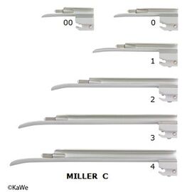 Roveli - Lama laringoscop standard Miller, Marime (217): 65x12 mm-