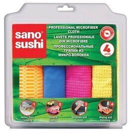 Laveta microfibre profesionala Sano Sushi 4buc - - Roveli