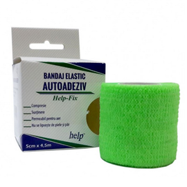 ​Bandaj elastic autoadeziv 5cm x 4.5 m - - Roveli