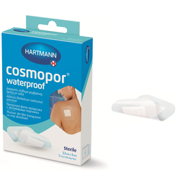 Plasturi sterili transparenti si autoadezivi Cosmopor Waterproof, Marime (217): 10x8cm - - Roveli