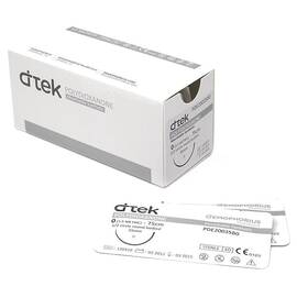 ​Fire sutura resorbabile Polidioxanona cu ac Rotund, Marime (217): USP 0 - - Roveli