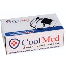 Tensiometru clasic cu stetoscop COOL MED - - Roveli