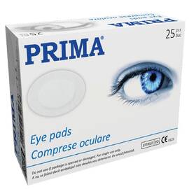 Comprese oculare sterile, 56x70mm, 25 bucati - - Roveli