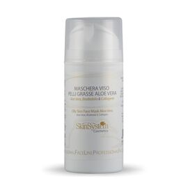 Masca faciala pentru ten gras Aloe Vera, Bisabolol, Colagen, Oxid de Zinc 100ml - - Roveli