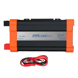 Invertor sinus pur 4000W, DC12V/AC230V, USB, ecran LCD - - Roveli
