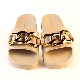 Papuci de dama usori si comozi 2188-2-BEIGE, Marime (12): 40* - - Roveli