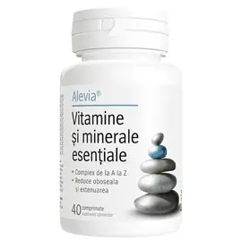 Vitamine si Minerale Esentiale 40 comprimate Alevia - - Roveli
