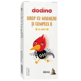 Sirop cu Magneziu si Complex B cu Miere 150 ml Dodino Alevia - - Roveli