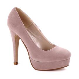​Pantofi de dama eleganti , cu platforma SH396-KHAKI, Culoare (12): Bej, Marime (12): 36* - - Roveli