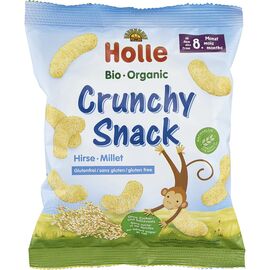Gustare crocanta din mei bio fara gluten pentru copii 8 luni 25g Holle - - Roveli