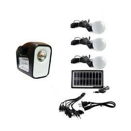 Sistem iluminare LED cu panou solar, 3 becuri, GDLite3 - - Roveli