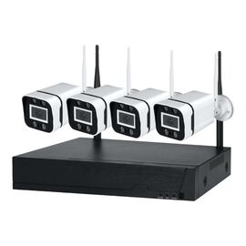 Sistem supraveghere CCTV S777 PRO. 4 camere wireless, NVR, WIFI - - Roveli