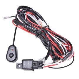 Cablu alimentare proiector auto, releu si intrerupator, 12V - - Roveli