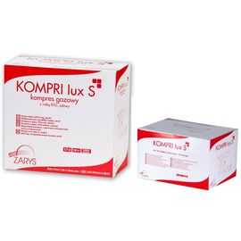 Comprese sterile tifon cu fir radioopac KOMPRI lux S 10cm x 10cm - - Roveli