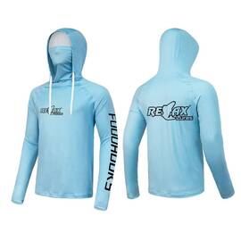 Bluza UV Relax Lures Light Blue, Varianta (50): Bluza UV Relax Lures Light Blue S - - Roveli