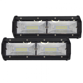 Set 2 proiectoare LED,  144W cu 48 de leduri - - Roveli
