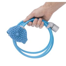 Dus cu perie de mana pentru ingrijirea animalului de companie - - Roveli