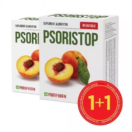 Psoristop Pachet 2 cutii cu 30 capsule Parapharm - - Roveli