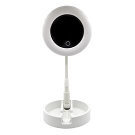 Oglinda pentru machiaj cu iluminare LED, portabila - - Roveli