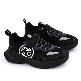 Sneakers confortabil, pentru copii, cu talpa voluminoasa  A525-BLACK, Culoare (12): Gri, Marime (12): 37 - - Roveli