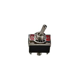 Intrerupator metal 2 faze  simplu 10A , 250V ON/OFF/ON  MIV - - Roveli