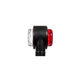 Lampa gabarit LED 12 LED SMD Alb - Rosu  12V-24V  Cod: FR 0105 - - Roveli