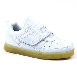 Pantofi sport de copii , comozi si practici LB-687-WHITE, Culoare (12): Alb, Marime (12): 32 - - Roveli