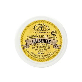 Crema Tip Balsam cu Galbenele, Vitamina E si Ulei Esential de Lamaie 100 ml Aroma Plant Ion Bonchis - - Roveli
