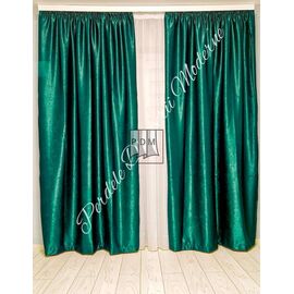 DRAPERIE pentru Living sau Dormitor, model SOFT BLACKOUT, culoare VERDE - - Roveli