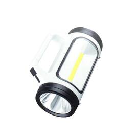 Lanterna dubla, solara, led cob : Set - 1 buc, Set (tm): 1 buc - - Roveli