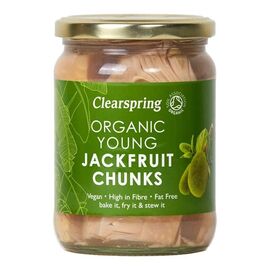 Jackfruit in Suc Propriu 500 g Clearspring - - Roveli