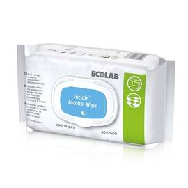 Servetele dezinfectante cu alcool Incidin Alcohol Wipes, Ecolab - - Roveli
